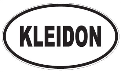 KLEIDON - Oval Magnet
