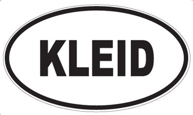 KLEID - Oval Magnet