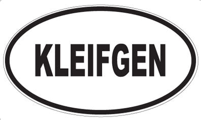 KLEIFGEN - Oval Magnet
