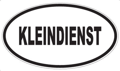 KLEINDIENST - Oval Magnet