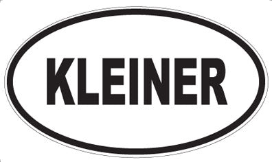 KLEINER - Oval Magnet