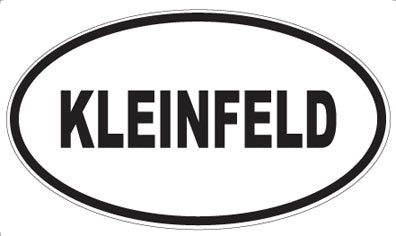 KLEINFELD - Oval Magnet