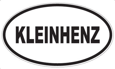 KLEINHENZ - Oval Magnet