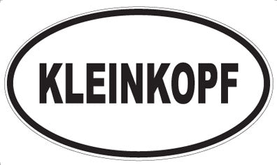 KLEINKOPF - Oval Magnet