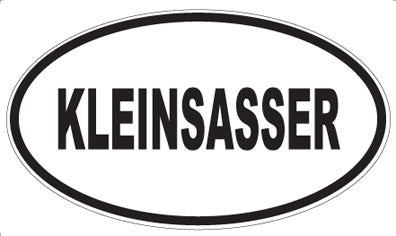 KLEINSASSER - Oval Magnet