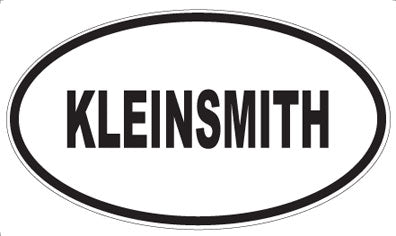 KLEINSMITH - Oval Magnet