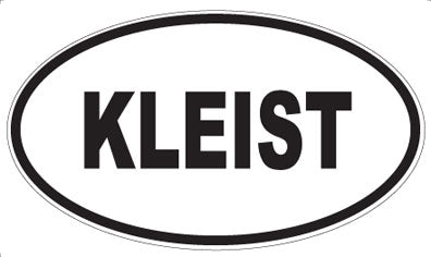 KLEIST - Oval Magnet