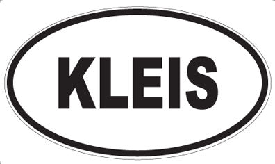 KLEIS - Oval Magnet