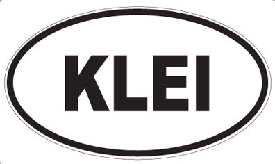 KLEI - Oval Magnet