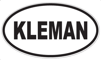 KLEMAN - Oval Magnet