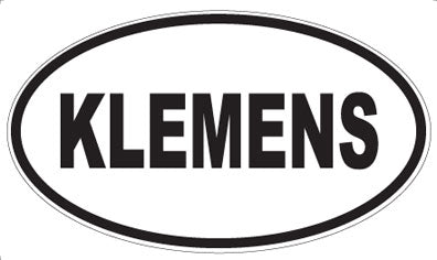 KLEMENS - Oval Magnet