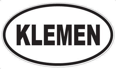 KLEMEN - Oval Magnet