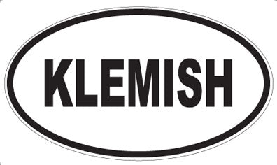KLEMISH - Oval Magnet