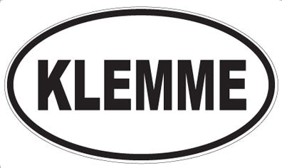KLEMME - Oval Magnet