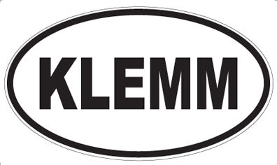 KLEMM - Oval Magnet