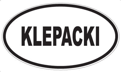 KLEPACKI - Oval Magnet