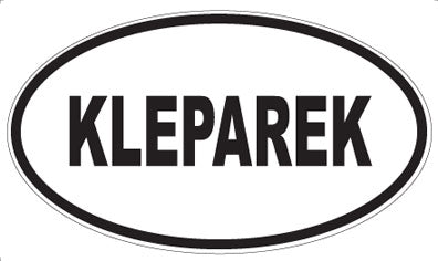 KLEPAREK - Oval Magnet