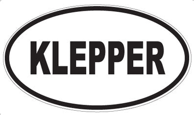 KLEPPER - Oval Magnet