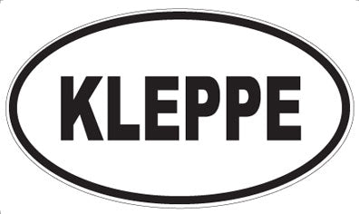 KLEPPE - Oval Magnet
