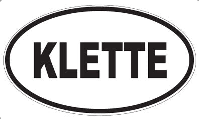KLETTE - Oval Magnet