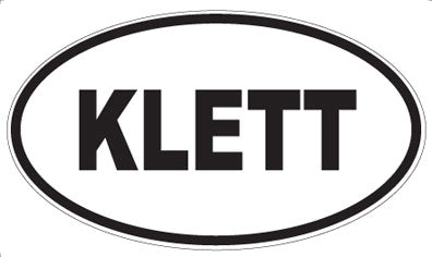 KLETT - Oval Magnet