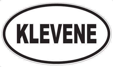 KLEVENE - Oval Magnet