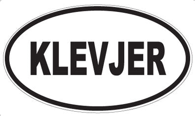 KLEVJER - Oval Magnet