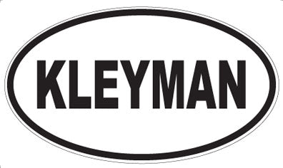 KLEYMAN - Oval Magnet