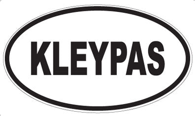 KLEYPAS - Oval Magnet