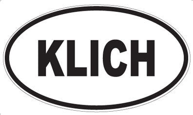 KLICH - Oval Magnet