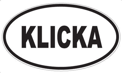 KLICKA - Oval Magnet