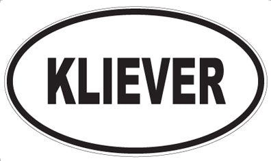 KLIEVER - Oval Magnet