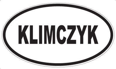 KLIMCZYK - Oval Magnet
