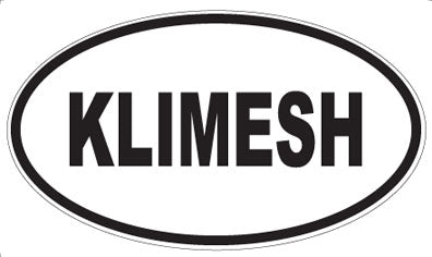 KLIMESH - Oval Magnet
