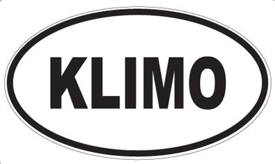 KLIMO - Oval Magnet