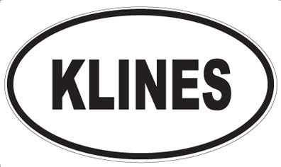 KLINES - Oval Magnet