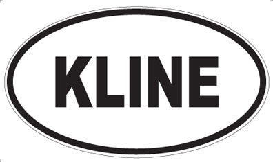 KLINE - Oval Magnet
