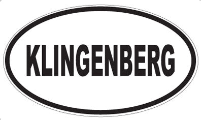 KLINGENBERG - Oval Magnet