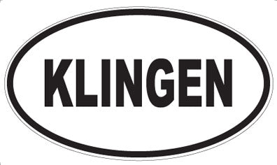 KLINGEN - Oval Magnet