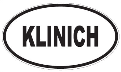 KLINICH - Oval Magnet