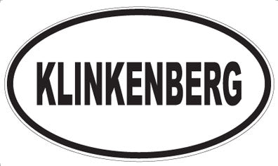 KLINKENBERG - Oval Magnet