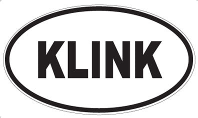 KLINK - Oval Magnet