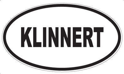 KLINNERT - Oval Magnet