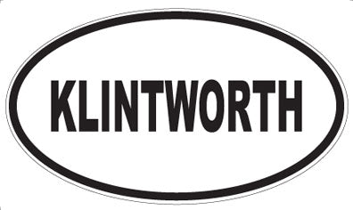 KLINTWORTH - Oval Magnet