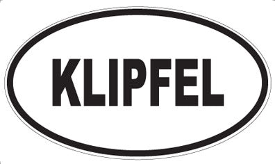 KLIPFEL - Oval Magnet