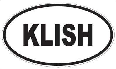 KLISH - Oval Magnet