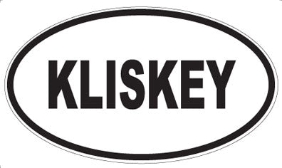 KLISKEY - Oval Magnet