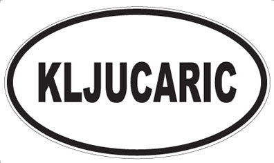 KLJUCARIC - Oval Magnet