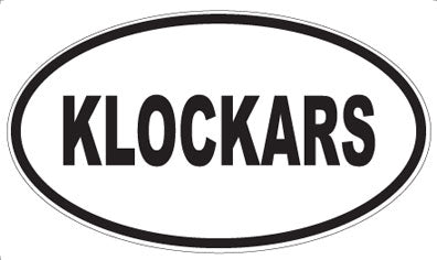 KLOCKARS - Oval Magnet