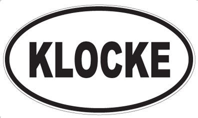 KLOCKE - Oval Magnet